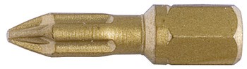 PZ torsie-bit, lengte: 25 mm, met Häfele opschrift