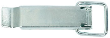 Spansluiting voor kisten, zonder oogje, staal, 109x37 mm