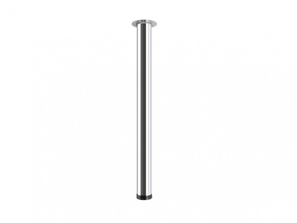 Tafelpoot 710x60 mm chroom
