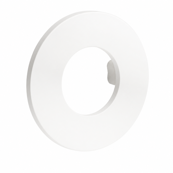 Meubelgreep rond 64 mm, wit