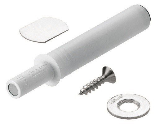 Druksnapper met magneet standaard wit