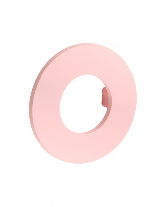 Meubelgreep rond 64 mm, Roze
