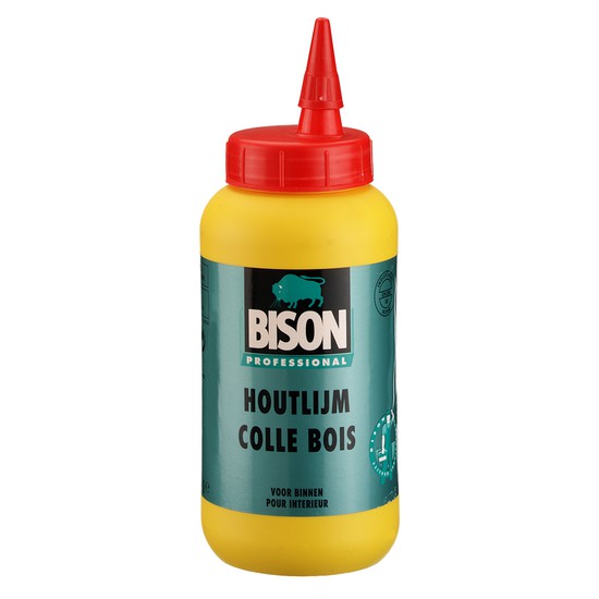 Houtlijm Bison D2, flacon 750 gram