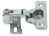 Caravan scharnier - korte arm - voor dunne deur vanaf 12 mm - 2 stuks