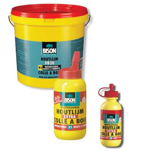 Houtlijm Bison D3 waterbestendig, flacon 75 gram