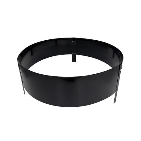 Gietrand zwart - 60 cm