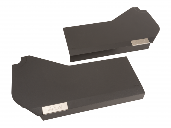 Afdekkappen voor Blum Aventos HL, donkergrijs