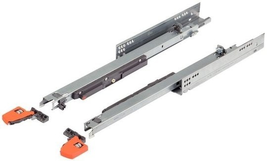 Ladegeleiders Tip-on Blum movento