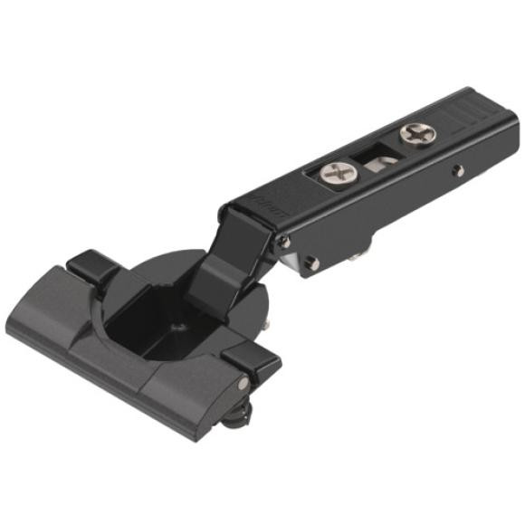 Blum scharnier CLIP top Inserta 110°, voorliggend GREEPLOZE DEUREN onyx zwart