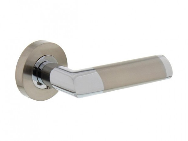 Intersteel Deurklink chroom / nikkel Nicol Ø52x10 mm
