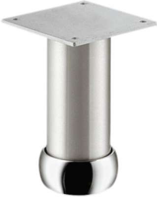 Pak Van 16 Stuks  In Hoogte Verstelbare Meubelpoten Hoekprofiel 40 X Mm Materialen Kunststof Aluminium Schroeven Inbegrepen Hoogte 16 6 Cm 3042630681