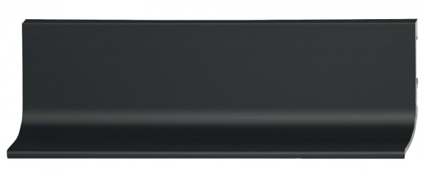 Greeplijst L-profiel aluminium, zwart 