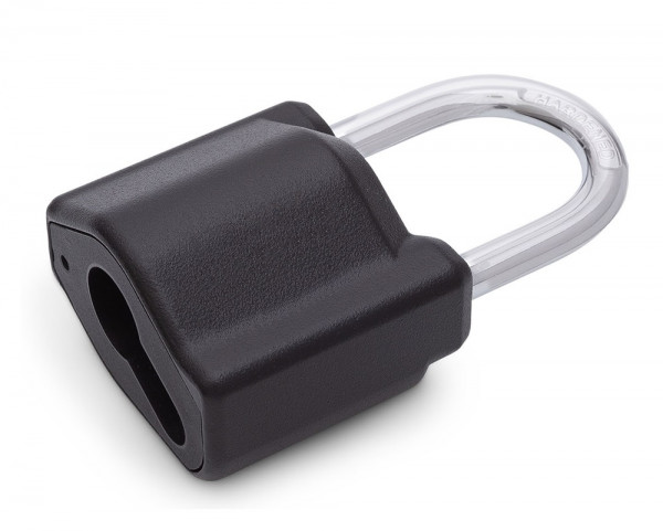 Hangslot DX PRO-LINE voor profielcilinder 50 mm zwart