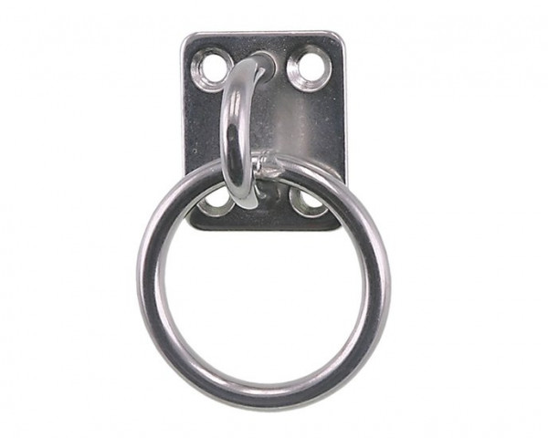 Oogplaat met ring 40x35 mm