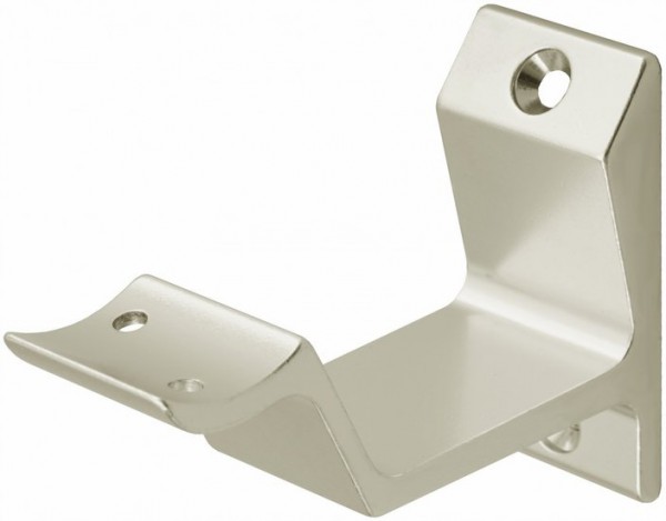 Leuninghouder Hol, Om te shcroeven, Nieuw-Zilver (Champagne)
