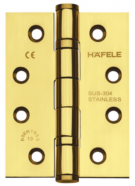 Deurscharnier RVS (304) messing 127x89x3 mm