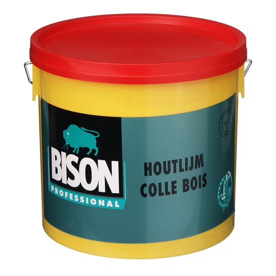 Houtlijm Bison D2, emmer 5 kg